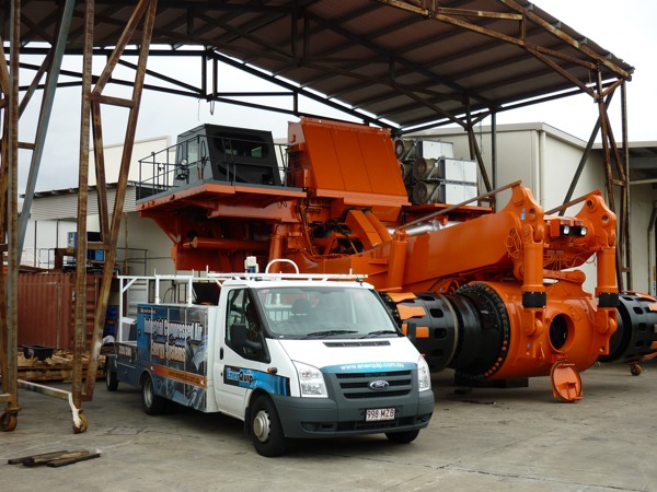 Enerquip Air Compressor Service Truck